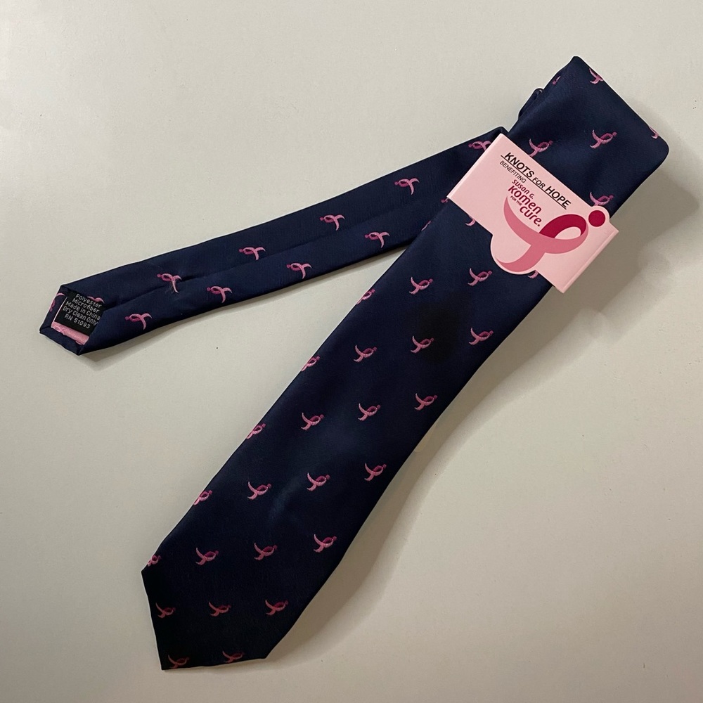 Knots for Hope - Susan G Komen Tie